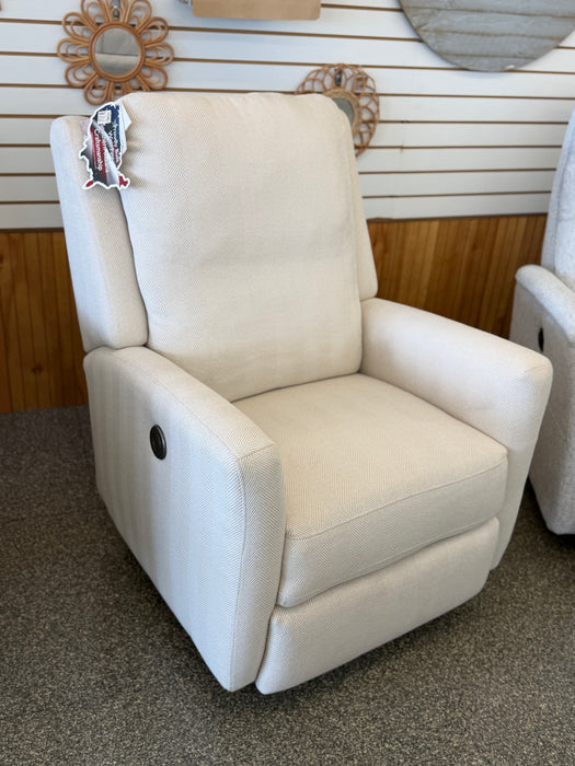 Heatherly Power Swivel Glider Recliner - 27559 Canvas
