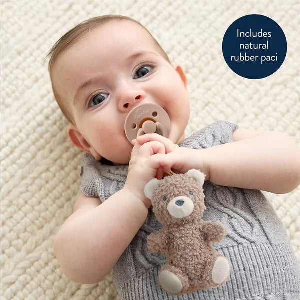 Itzy Ritzy Bitzy Pal Bear Pacifer & Plush