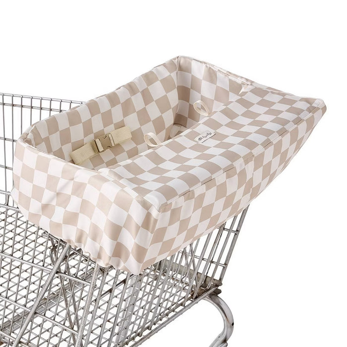 Itzy Ritzy Checkerboard Shopping Cart Cover