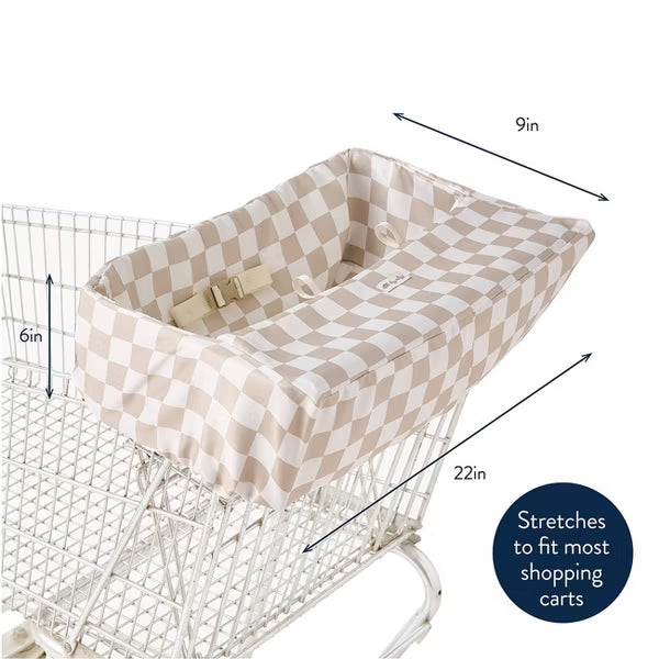 Itzy Ritzy Checkerboard Shopping Cart Cover