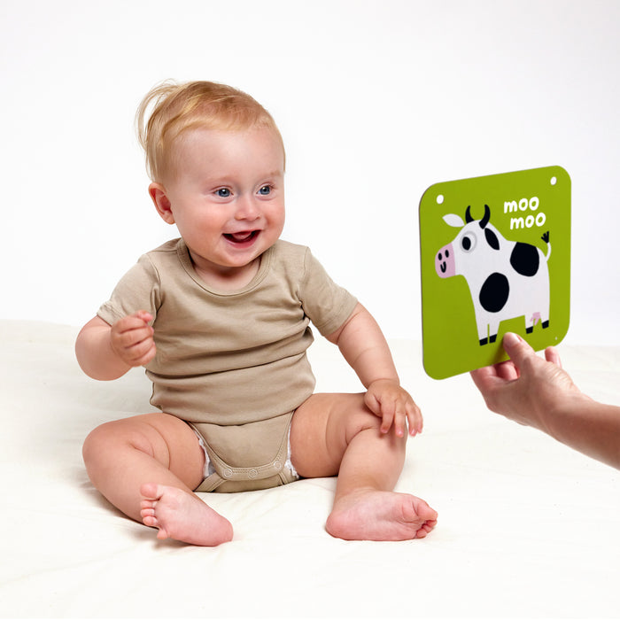 Banana Panda Baby Cards Step 2