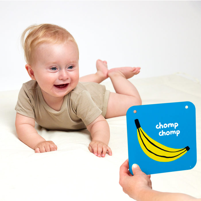 Banana Panda Baby Cards Step 2
