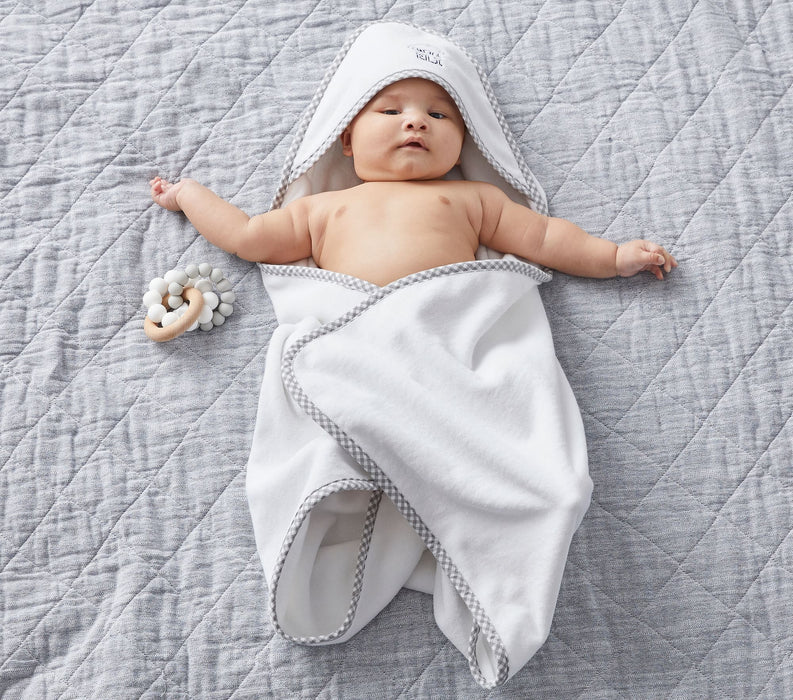 Zsa Zsa & Lolli Hooded Towel Set Grey - Cullen's Babyland & Playland