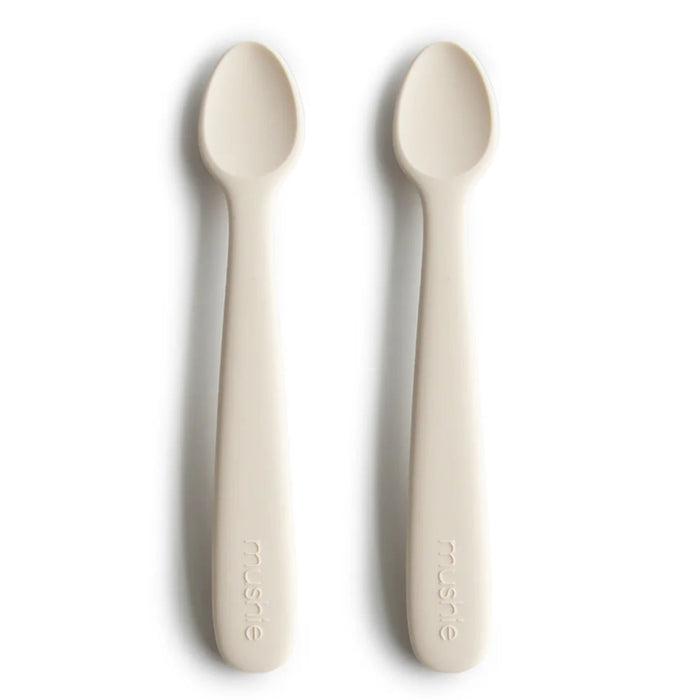 Mushie Silicone Feeding Spoons 2-Pack