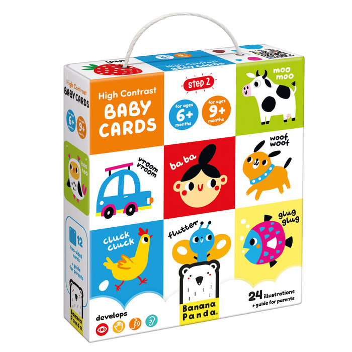 Banana Panda Baby Cards Step 2