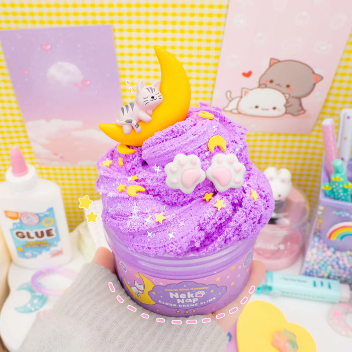 Kawaii Neko Nap Cloud Creme Slime