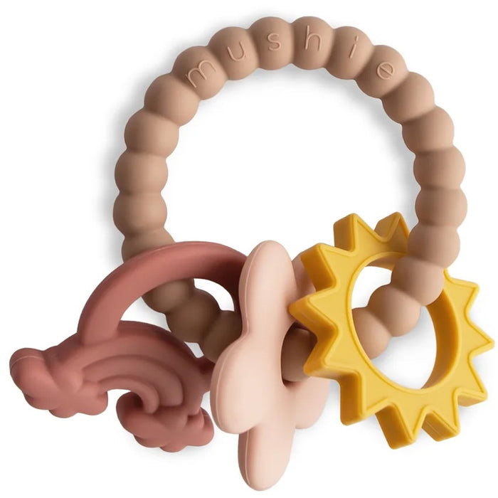 Mushie Nature Teething Ring