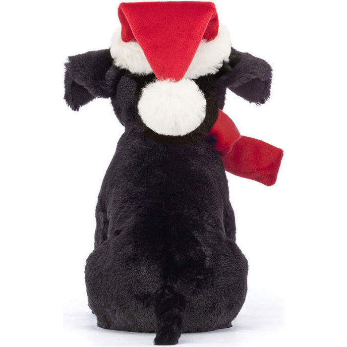 Jellycat Winter Warmer Pippa Black Labrador
