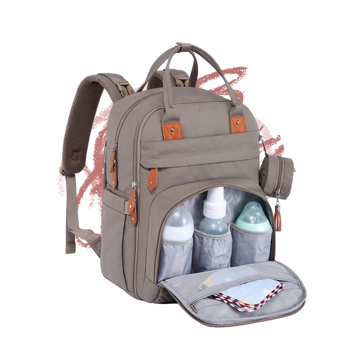 Mahogany Brands LLC BabbleRoo Diaper Bag Backpack