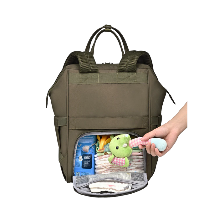 Mahogany Brands LLC BabbleRoo Wide Top Diaper Bag