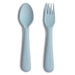 Mushie Dinnerware Fork & Spoon Set - Cullen's Babyland & Playland