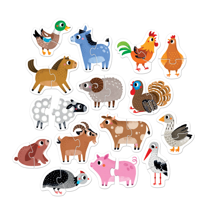 Banana Panda Farm Animals Puzzle
