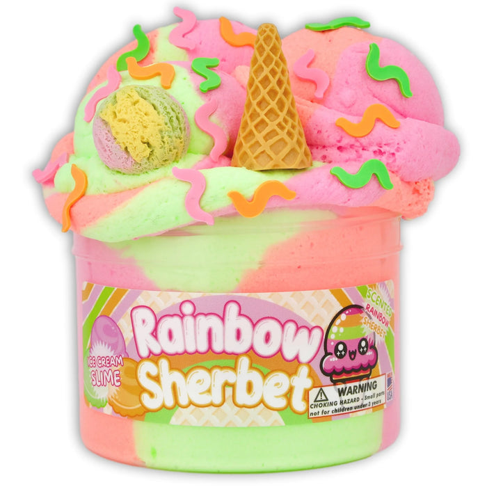 Dopeslime Rainbow Sherbert Ice Cream