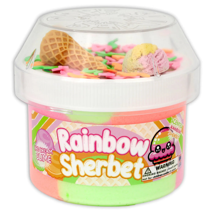 Dopeslime Rainbow Sherbert Ice Cream
