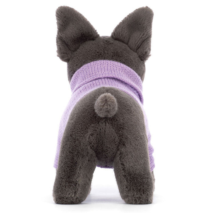 Jellycat Sweater French Bulldog Purple