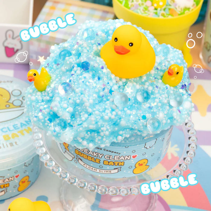 Kawaii Squeaky Clean Bubble Bath Floam Slime