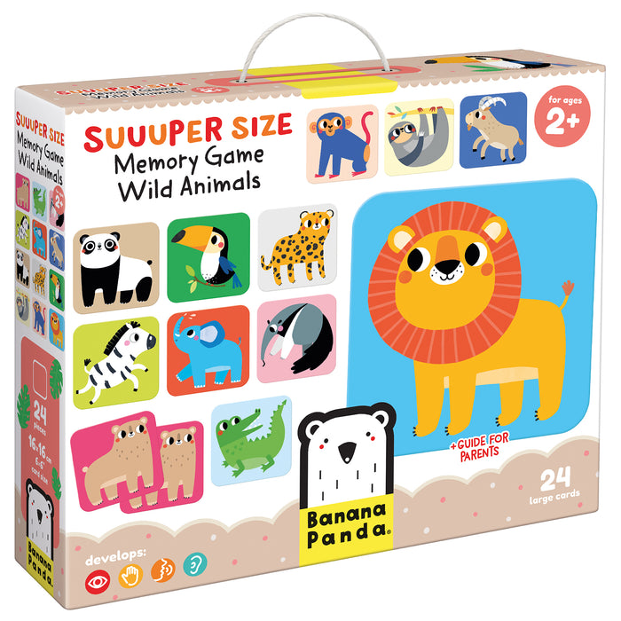 Banana Panda Suuuper Size Memory Game Wild Animals