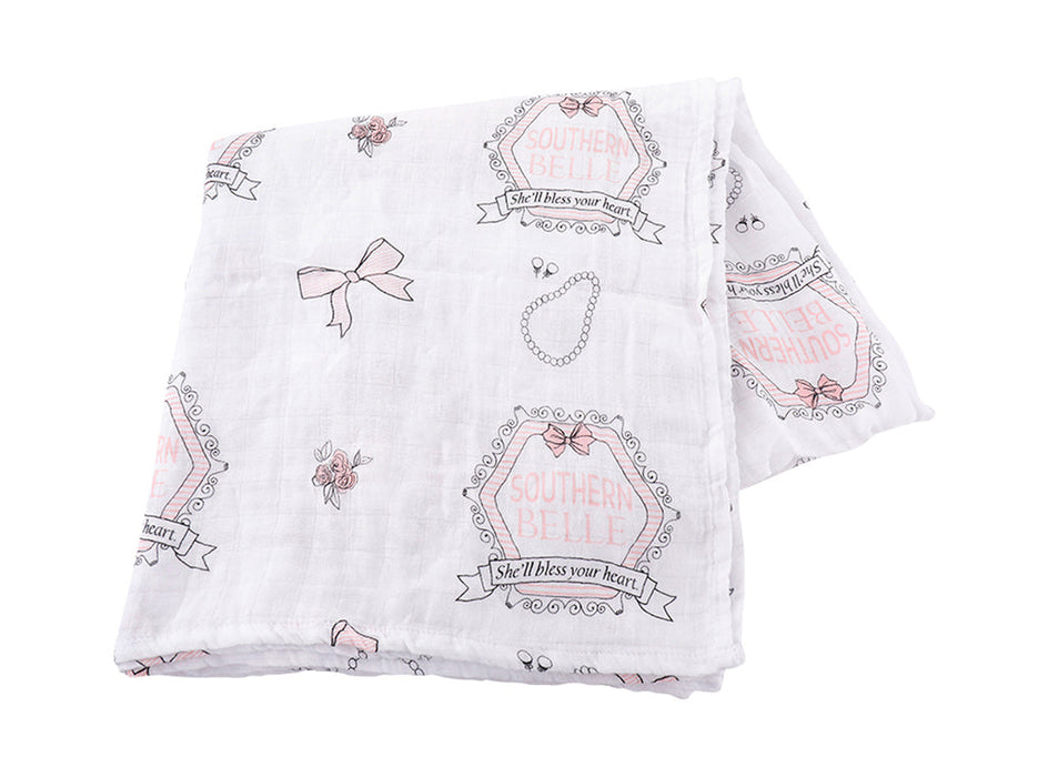 Little Hometown Southern Belle Swaddle Blanket