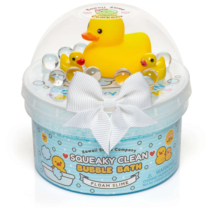 Kawaii Squeaky Clean Bubble Bath Floam Slime