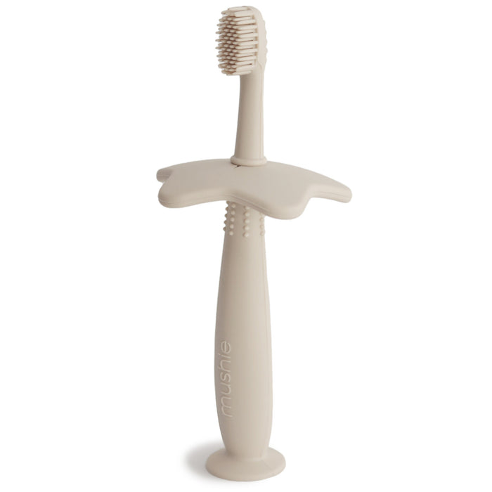 Mushie Silicone Training Toothbrush