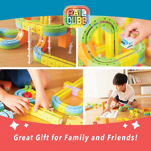 Rail Cube Deluxe Set - 66 pcs