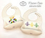 Maison Nola Fleur De Lis Silicone Bib - Cullen's Babyland & Playland