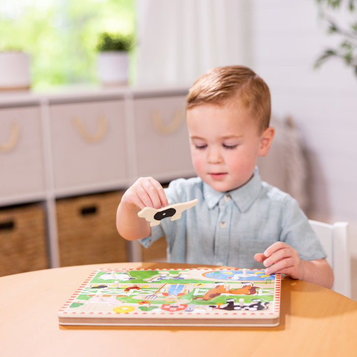 Melissa & Doug Old MacDonald’s Farm Sound Puzzle