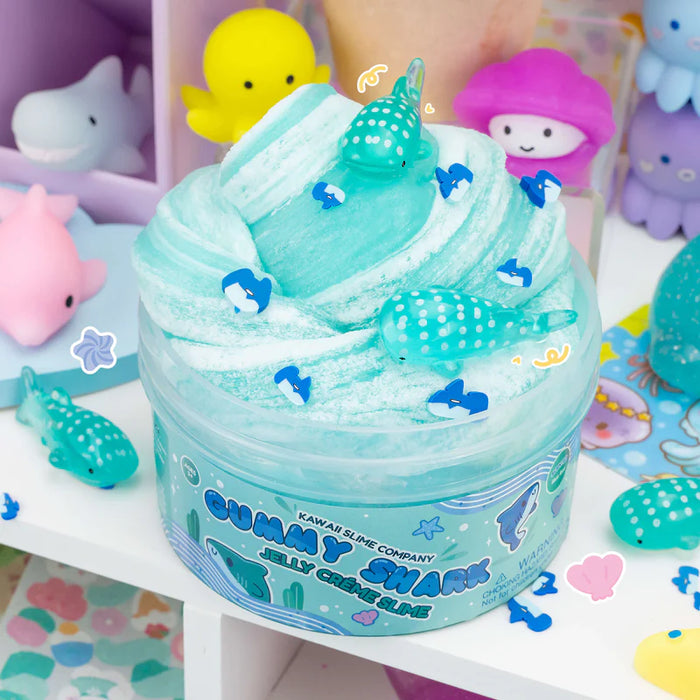 Kawaii Gummy SharkJelly Creme Slime