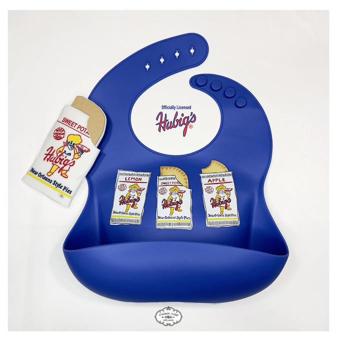 Maison Nola Hubigs Pie Silicone Bib
