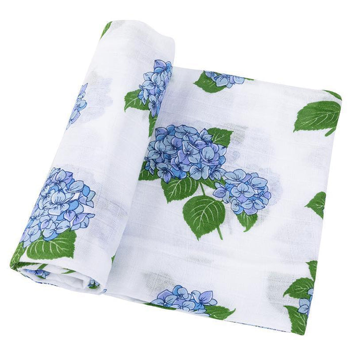 Little Hometown Hydrangeas Swaddle Blanket