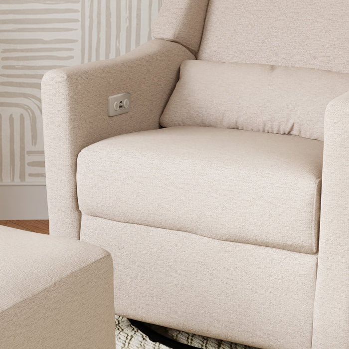Babyletto Kiwi Electronic Recliner and Swivel Glider with USB port
