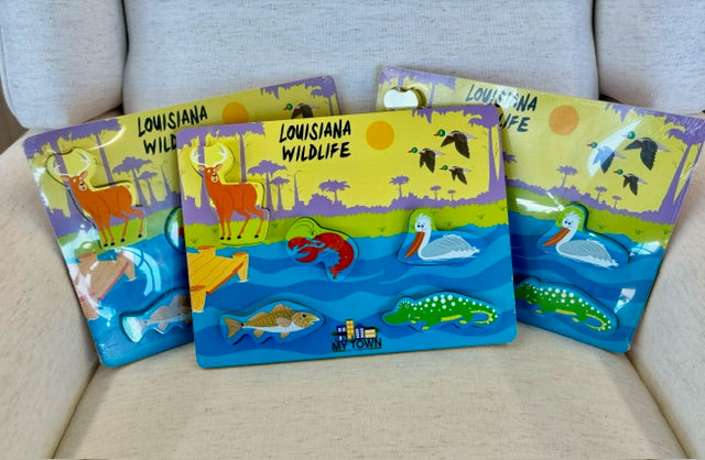 My Town Toy - Louisiana Wildlife Puzzle