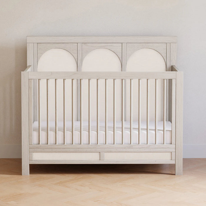 Eloise 4n1 Crib -White Driftwood w/Pearl Eco Weave