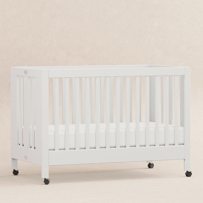 Babyletto Maki Portable Folding Crib with Toddler Bed Conversion Kit