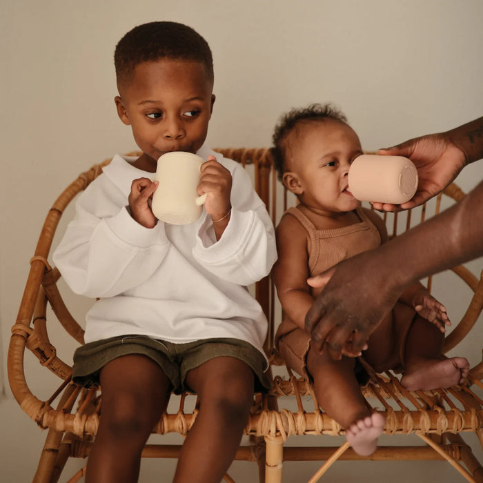 Mushie Silicone Training Cup + Straw