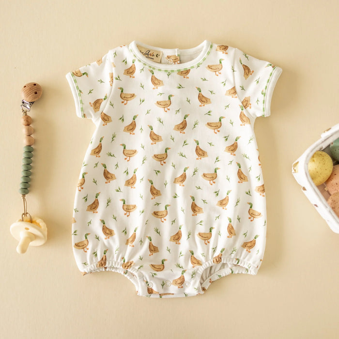 Magnolia Baby Meadowland Mallards S/S Bubble - Cullen's Babyland & Playland