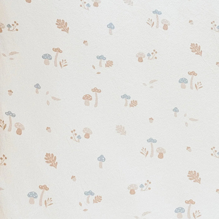 Saranoni Mushroom Minky Stretch Luxe Changing Pad Cover