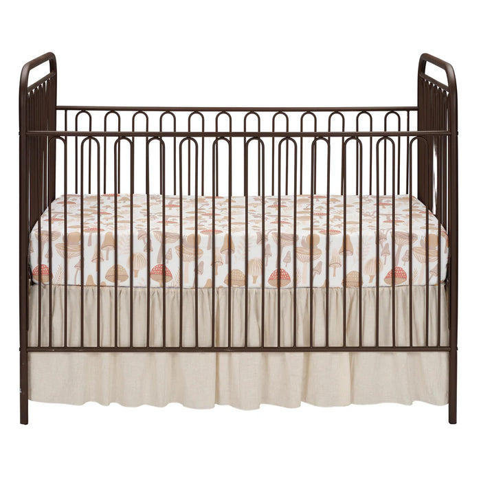 Lambs & Ivy Mushroom Meadow Crib Sheet