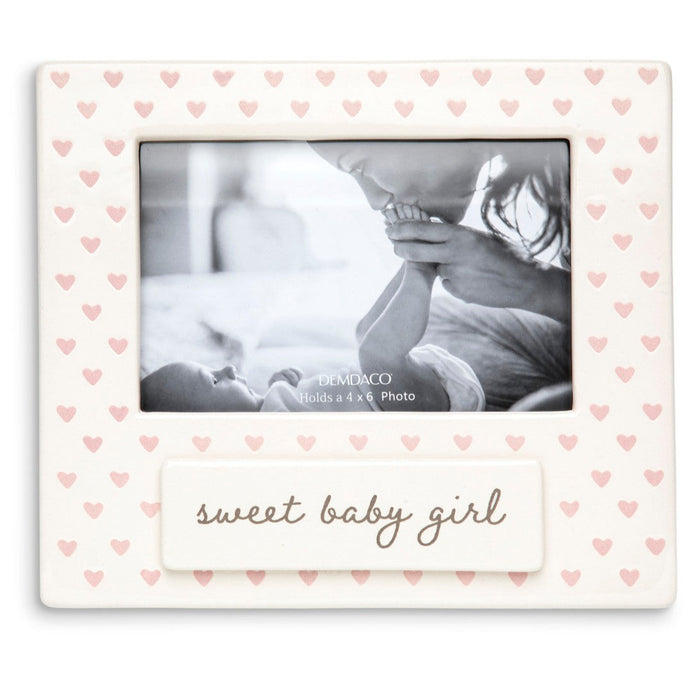 Demdaco Sweet Baby Girl Frame