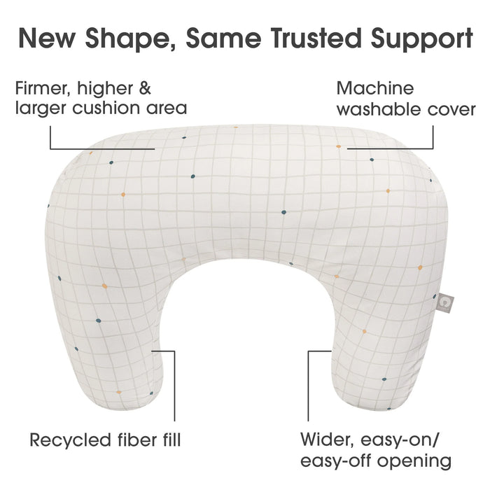 Boppy Nursing Pillow | Beige Graph Checker