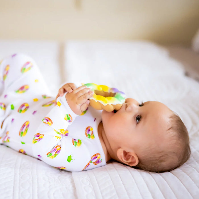 Nola Tawk Slice, Slice Baby King Cake Teether