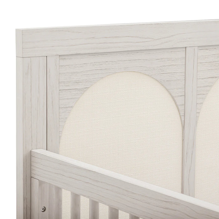 Eloise 4n1 Crib -White Driftwood w/Pearl Eco Weave
