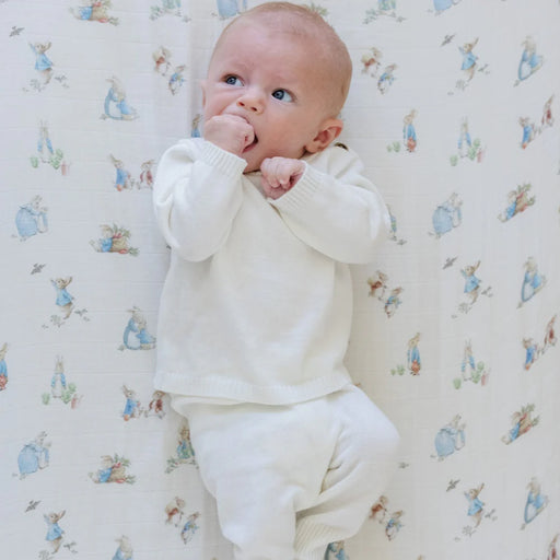 Saranoni Boy Peter Rabbit Changing Pad Cover - Cullen's Babyland & Playland