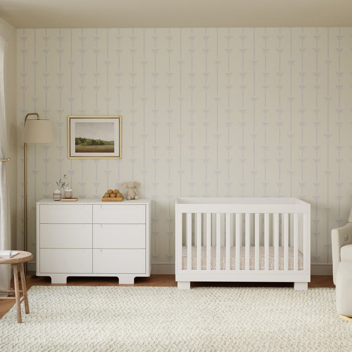 Babyletto Modo 3-in-1 Convertible Crib with Toddler Bed Conversion Kit
