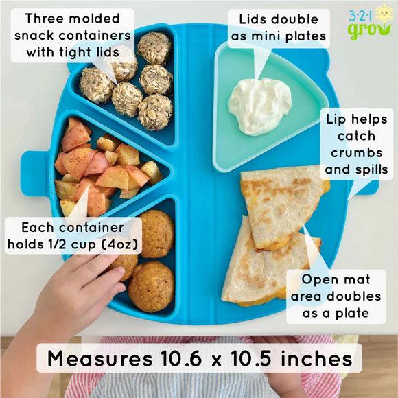 321Grow On The Go Snack Mat