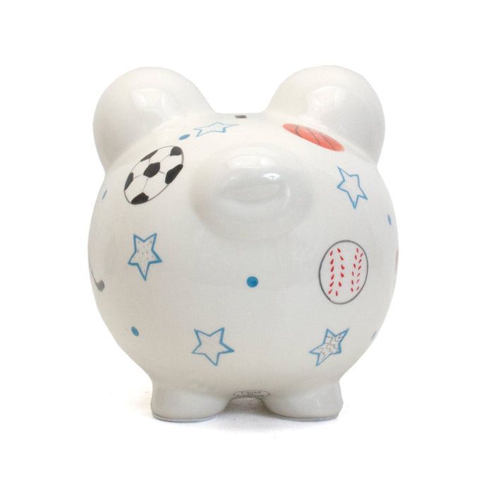 Child To Cherish Sports Paper Star Piggy Bank