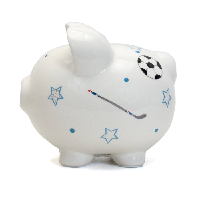 Child To Cherish Sports Paper Star Piggy Bank