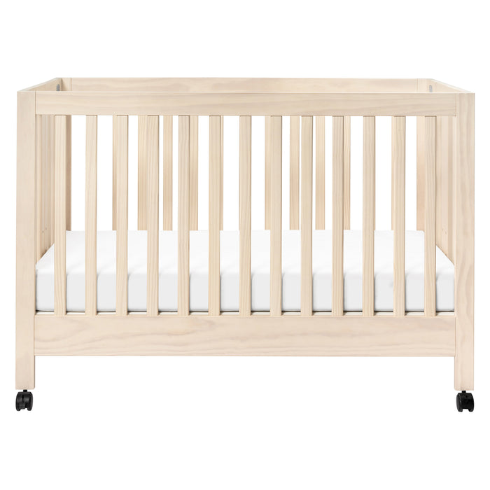 Babyletto Maki Portable Folding Crib with Toddler Bed Conversion Kit