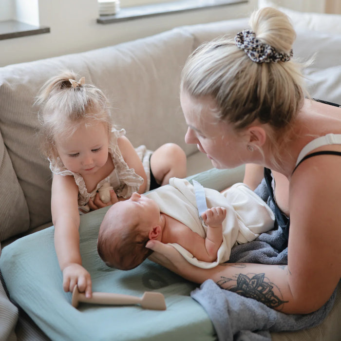 Mushie Muslin Changing Pad Cover