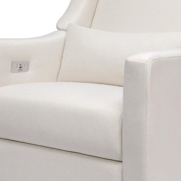 Babyletto Kiwi Electronic Recliner and Swivel Glider with USB port
